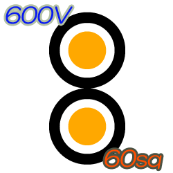 600V CVD 60sq  100m