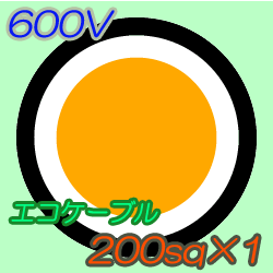 エコケーブルEM-CE200-1C　10m