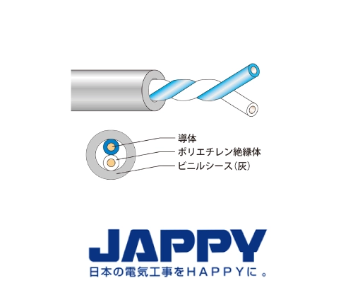 電子ボタン電話用ケーブルJ-FCT　JAPPY