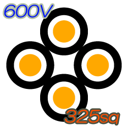 600V CVQ 325sq  10m