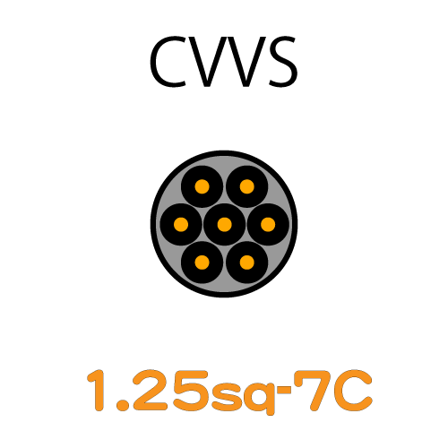 CVVS1.25sq-7C　10ｍ