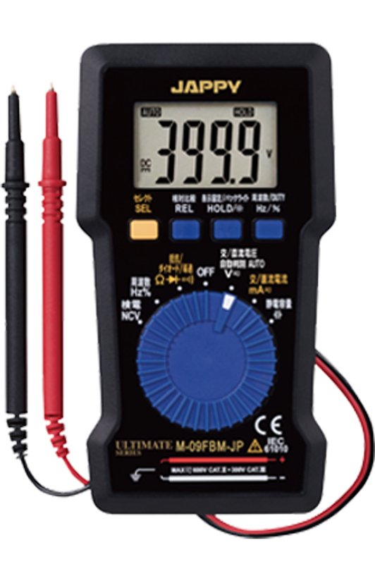 JAPPY 検電機能付テスタ Ｍ－０９ＦＢＭ－ＪＰ