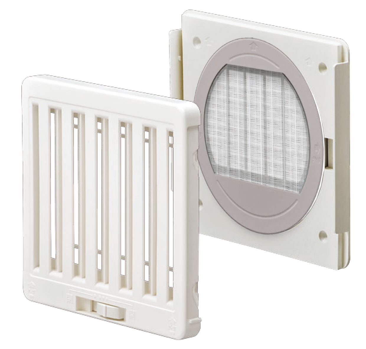 JAPPY 換気用樹脂製レジスター ＪＫＳ１５０ＭＷＨ