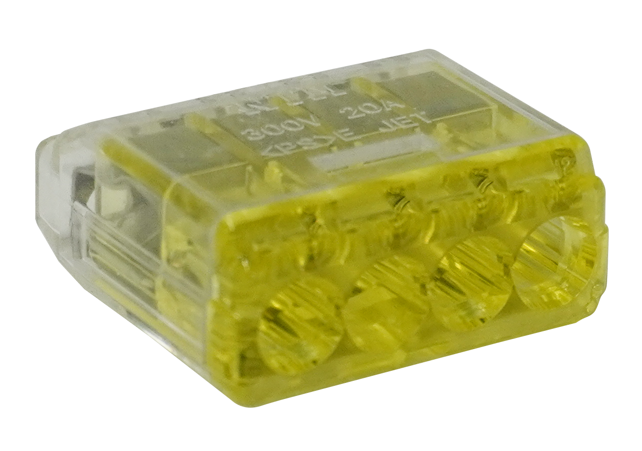JAPPY 差込形コネクタ ＱＬＸ４－ＪＰ－ＹＣＬ　５０個